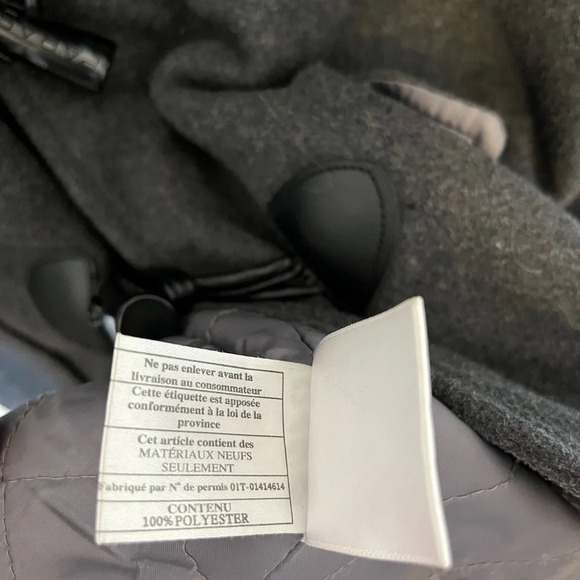 Parasuco Gray Pea  coat - Picture 5 of 6